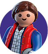 Playmobil regreso al futuro