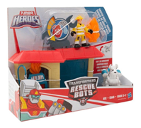 PLAYSKOOL TRANSFORMERS RESCUE ADVENTURE SET C/ FIGURA SDOS