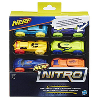 COCHE ESPUMA NERF NITRO RECAMBIO 6