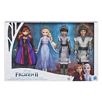 PACK 4 MUÑECAS FROZEN EXPEDICION