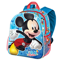 Mickey Mochila Basic House          39X31X15Cm