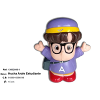 HUCHA ARALE ESTUDIANTE 15CM