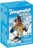 PLAYMOBIL - 9284 Esquiador con Snowblades, Color Beige, única (9284)