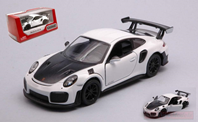 COCHE METALICO PORSCHE 911 GT2 RS BLANCO