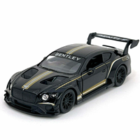 COCHE METALICO BENTLEY CONTINENTAL GT3 NEGRO