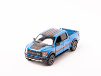 COCHE METALICO PICK UP RAPTOR AZUL