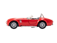 COCHE METALICO SHELBY COBRA ROJO