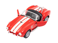 COCHE METALICO SHELBY COBRA ROJO