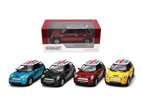 COCHE METALICO MINI COOPER (ROJO)