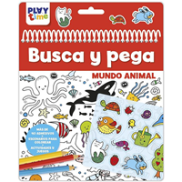 Imagiland, Playtime Libreta creativa Busca y pega 'Mundo Animal'