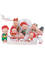 Muñeca Nenote Christmas Expositor 8 piezas 26Cm