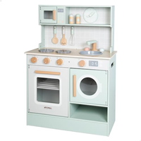 Cocina de madera eléctrica Woomax 59,5X30X94,5 cm