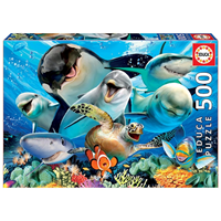 Puzzle500 Selfie Bajo El Agua