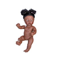 MUÑECA bebé mulata Newborn 38Cm Niña Africana Ref: 7059-17