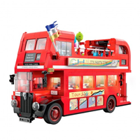 AUTOBUS LONDRES VINTAGE PARA MONTAR 1770PZ