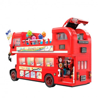 AUTOBUS LONDRES VINTAGE PARA MONTAR 1770PZ