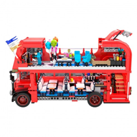 AUTOBUS LONDRES VINTAGE PARA MONTAR 1770PZ