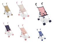 Silla de muñeca plegable  27x47x58 Cm - Modelos surtidos