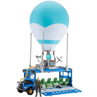AUTOBUS CON GLOBO AEROSTATICO FORTNITE