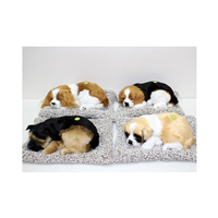 PELUCHE PERRITO TUMBADO QUE LADRA