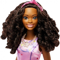 MUÑECA BARBIE PELO NEGRO XXL