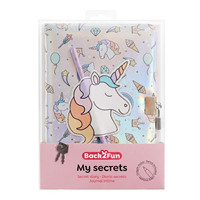 Diario Secreto Holografico Unicornio B2F