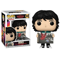 FUNKO POP STRANGER THINGS! TV VINYL MIKE W/WILL'S PAINTING 9 CM