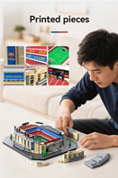 Estadio F.C. Barcelona Camp Nou 723 Piezas