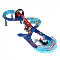 Pista para coches de juguete Global Racers Cup Pista de salto GRC Disney Pixar Cars Mattel