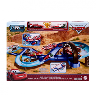 Pista para coches de juguete Global Racers Cup Pista de salto GRC Disney Pixar Cars Mattel