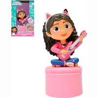 Luz Nocturna 3D La Casa de Muñecas de Gabby, Cambio de Color Azul Amarillo Rojo Verde, 13 cm