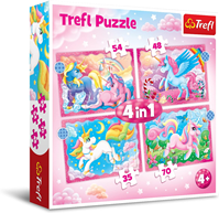 PUZZLE 4 EN 1 35PZ 48PZ 54PZ 70PZ