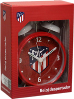 Reloj Despertador Electrónico, Campanas, Producto Oficial, Color Rojo