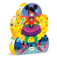 Puzzle silueta Super Star Djeco