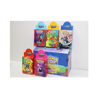 Baraja Cartas PK 29+1 Fulgor Negro Llama Blanca x 20