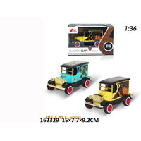 COCHE CLASICO METAL ANTIGUO ESCALA 1/36