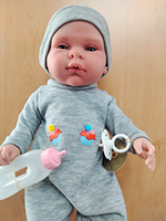 MUÑECA BEBÉ PESO REAL REBORN 45CM 