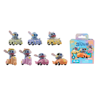 Figura coleccionable en caja sorpresa Zoon Hero Stitch con vehiculo. 11,4c6,1x8,9 cm - Modelos surtidos