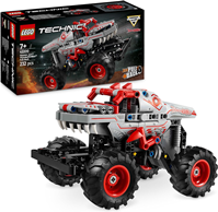 LEGO Technic Monster Jam ThunderROARus Pull-Back Truck Toy - Vehicle Building Set for 7+ Year