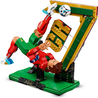 LEGO Editions Cristiano Ronaldo – Football Legend Toy - 3D Figure- DIY Kids' Room Decor - Gift for 12+ Year Old Sports Fans 