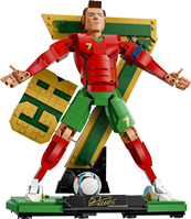 LEGO Editions Cristiano Ronaldo – Football Legend Toy - 3D Figure- DIY Kids' Room Decor - Gift for 12+ Year Old Sports Fans 