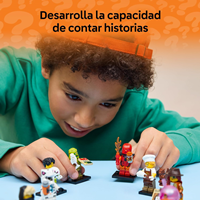 LEGO Minifigures 29.ª Edición – Caja Sorpresa con 1 de 12 Juguetes Coleccionables - Figuras Inc. Portero de Fútbol y Elfa Unicornio - Regalo para Invitados de 6+ Años
