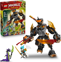 LEGO Ninjago Meca de Misión de Cole y Zane Dragón - Figura de Acción, 3 Minifiguras con Armas Ninja Inc. Espadas de Juguete