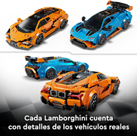LEGO 77238 Lamborghini Revuelto y Huracán STO