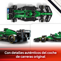 LEGO 77245 Speed Champions de Carreras Aston Martin Aramco F1 AMR24 de Juguete, Maqueta de Fórmula 1 con Minifigura de Piloto