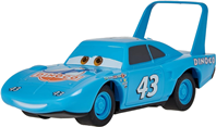 COCHE CARS Pixar Vehículo de Juguete Rey 1:43 