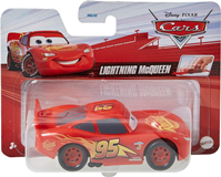 COCHE Cars de Disney y Pixar, Lightning McQueen, tirador a escala 1:43