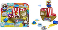 Plastilina Dohkins Barco Pirata.¡Nueva plastilina que no se seca! Incluye Barco Pirata,moldes, platilina y accesorios.SIN GLUTEN