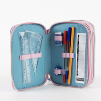 Plumier 3 CREMALLERAS con accesorios stitch