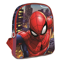MOCHILA MEDIANA SPIDERMAN CITY